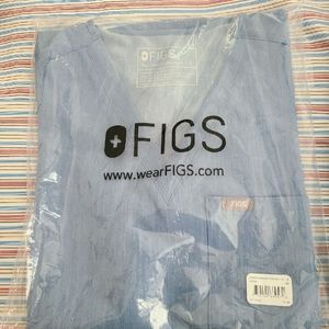 Figs Heather Indigo S/SP